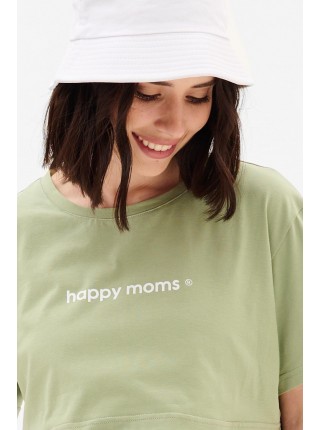 Майка + футболка укороченная  для беременных и кормящих